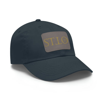 Dad Hat with Leather Patch stto