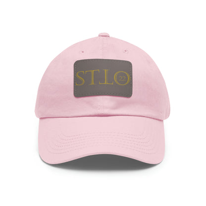 Dad Hat with Leather Patch stto