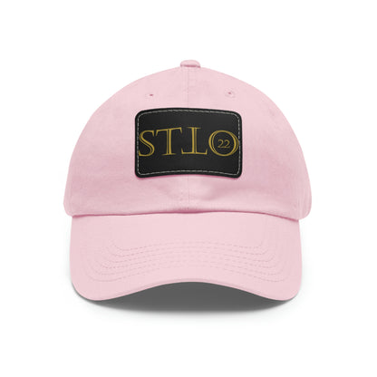 Dad Hat with Leather Patch stto