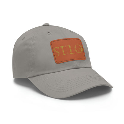 Dad Hat with Leather Patch stto