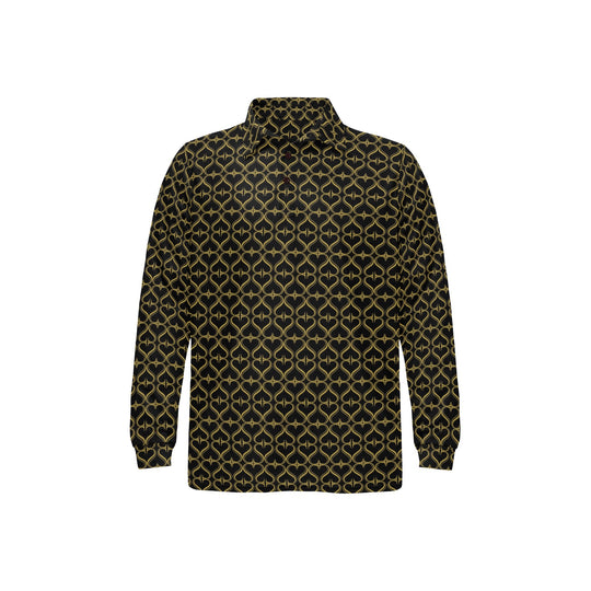 Smarter Man's Long Sleeve Polo Shirt