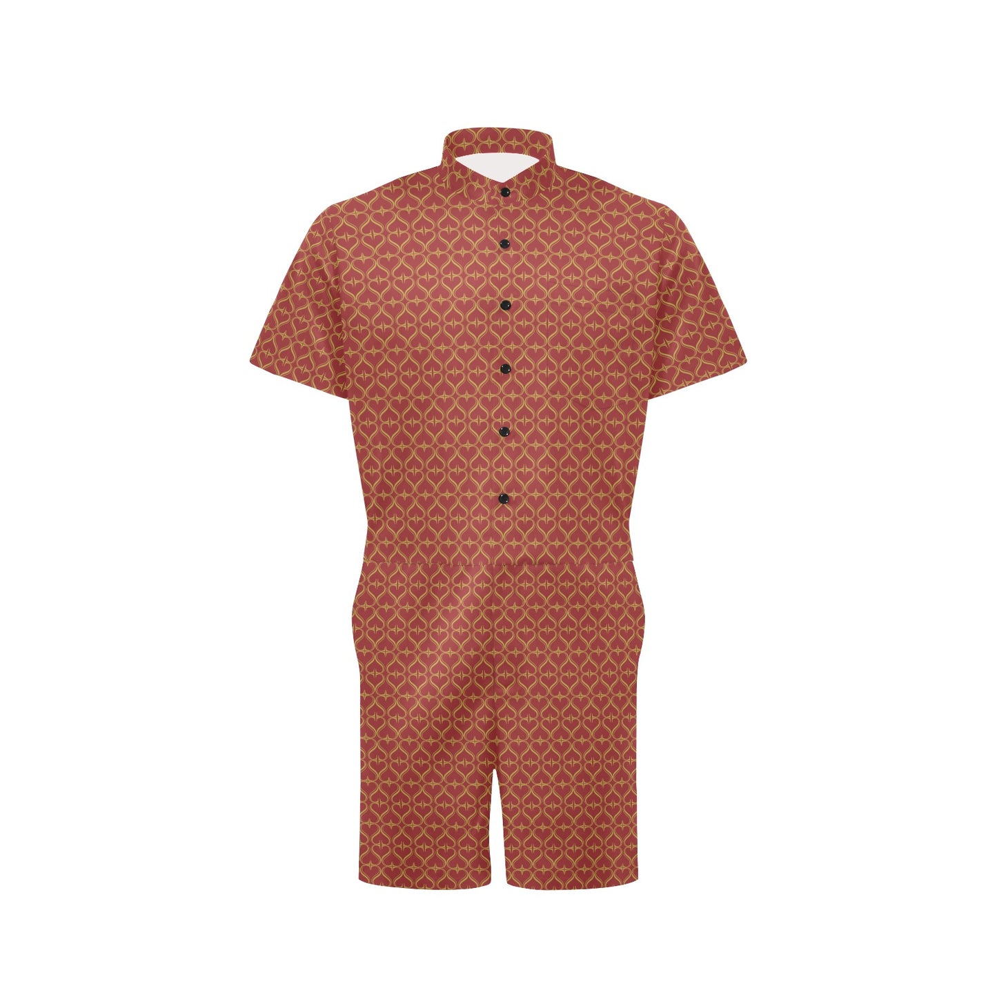 Smarter Man's short Sleeve Jumpsuit