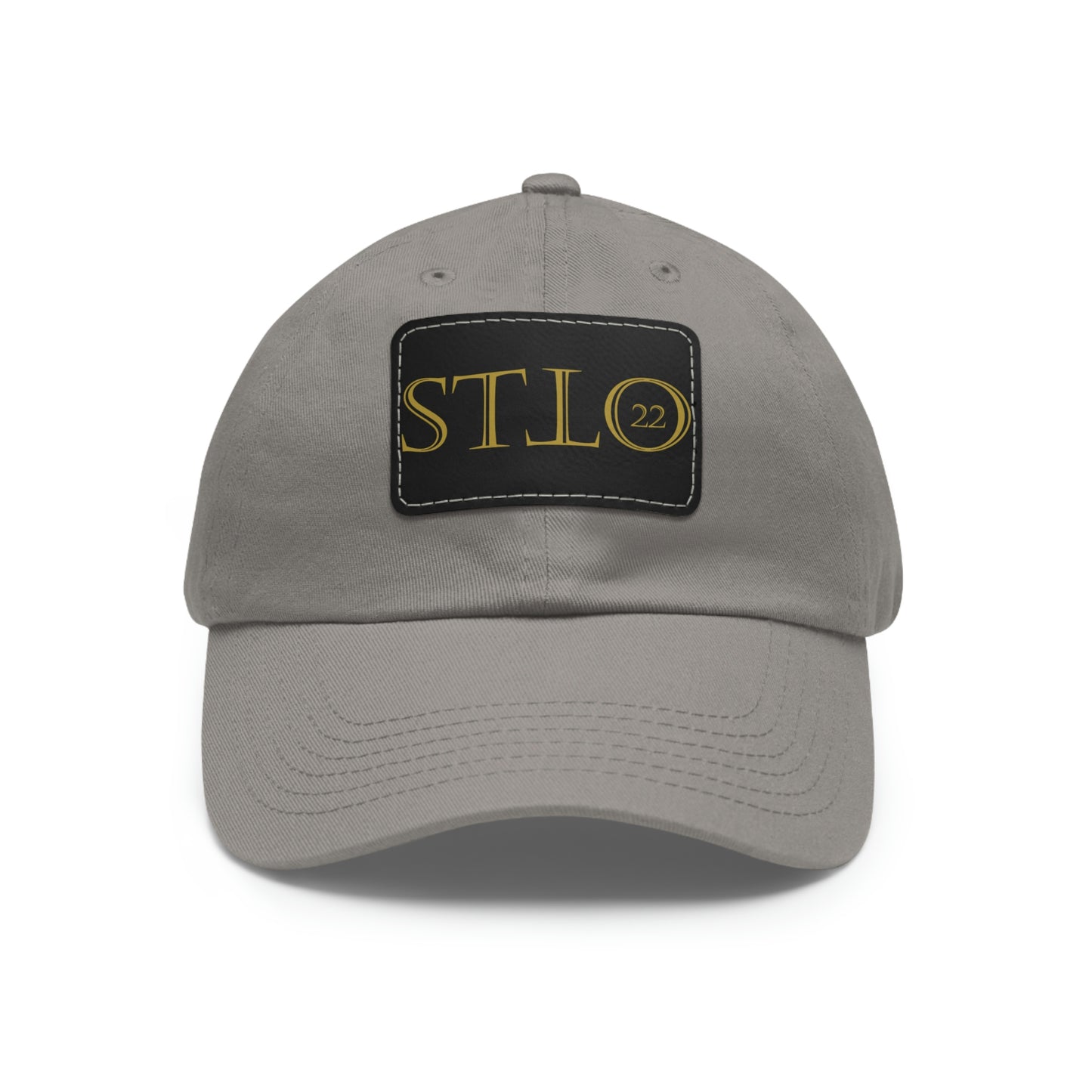 Dad Hat with Leather Patch stto