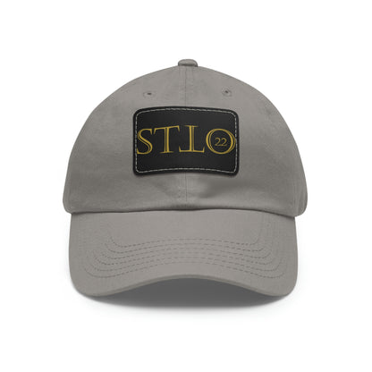 Dad Hat with Leather Patch stto