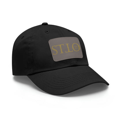 Dad Hat with Leather Patch stto