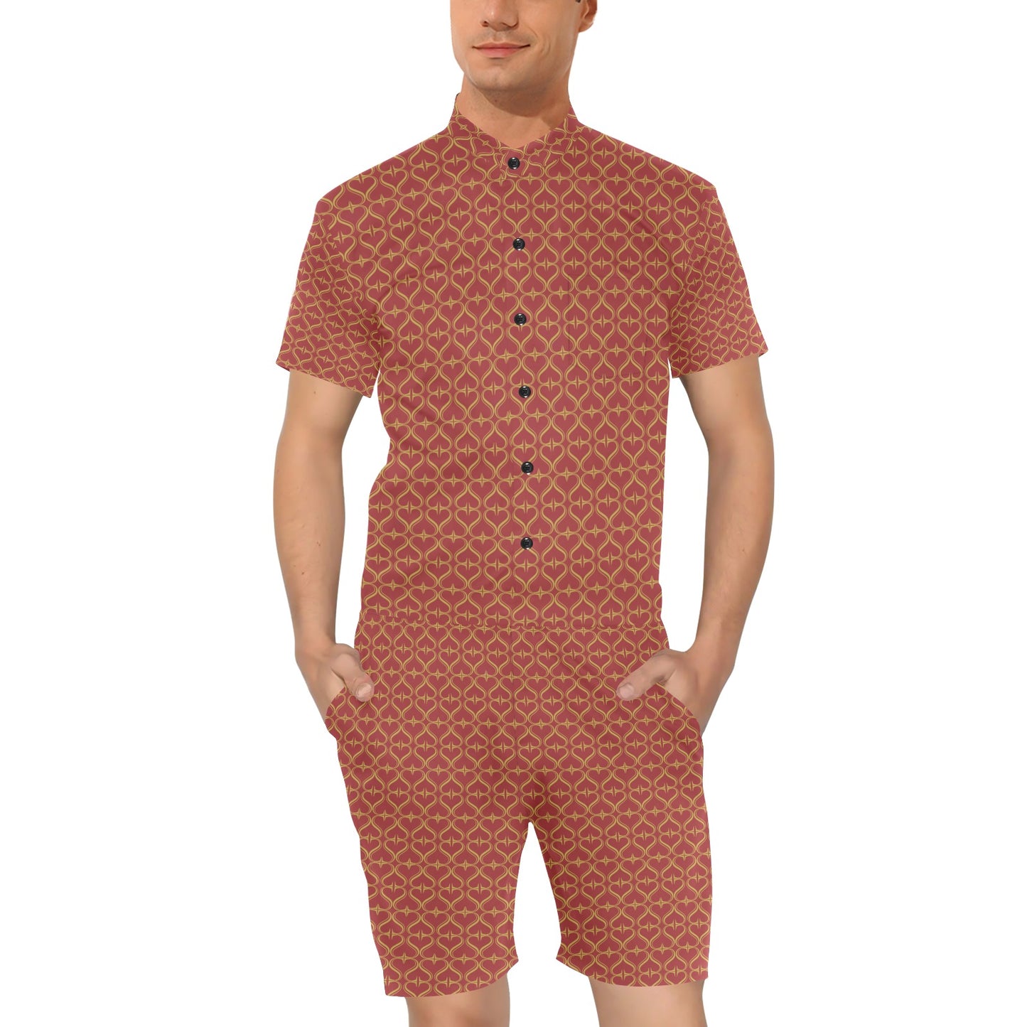 Smarter Man's short Sleeve Jumpsuit