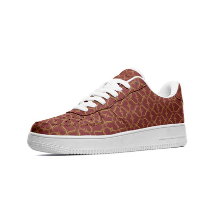 STTO Low Top Leather Sneakers