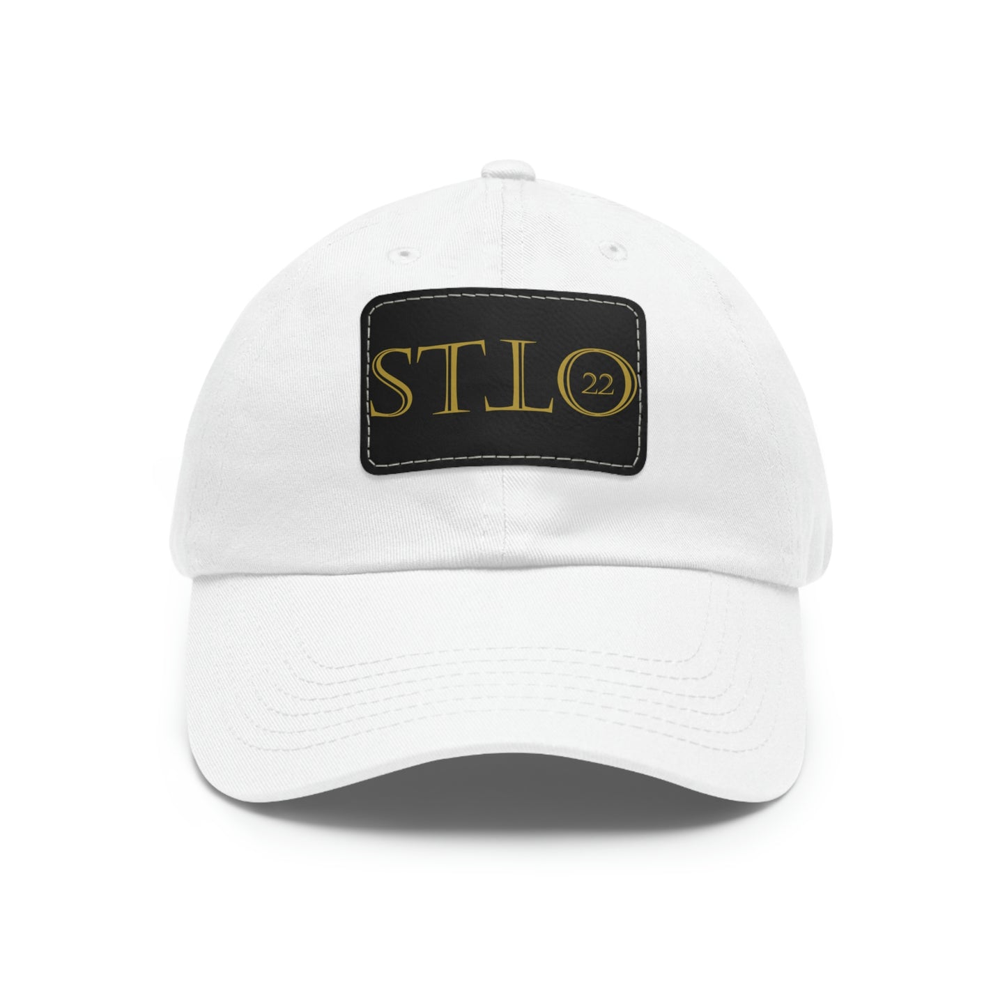 Dad Hat with Leather Patch stto