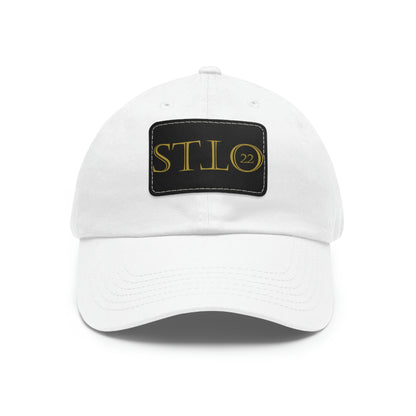 Dad Hat with Leather Patch stto