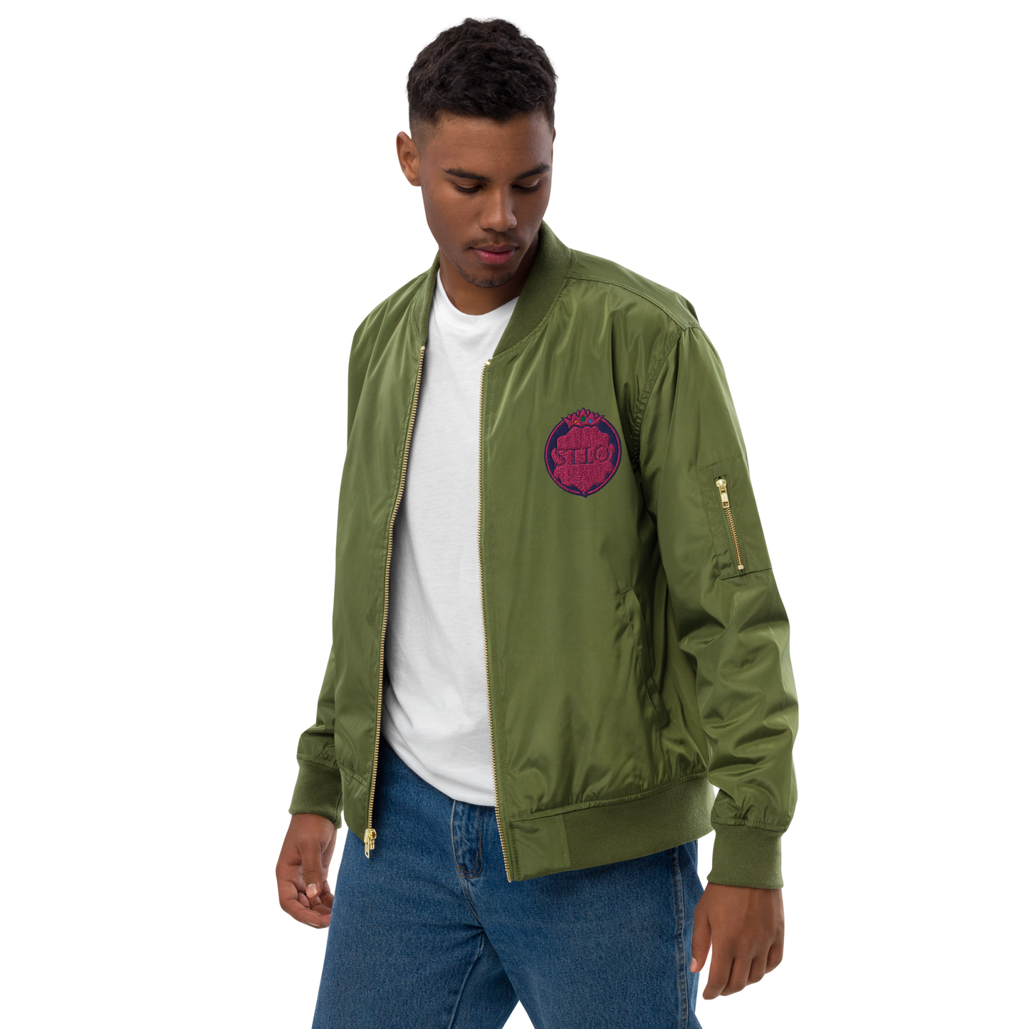 Smarter Mans bomber jacket