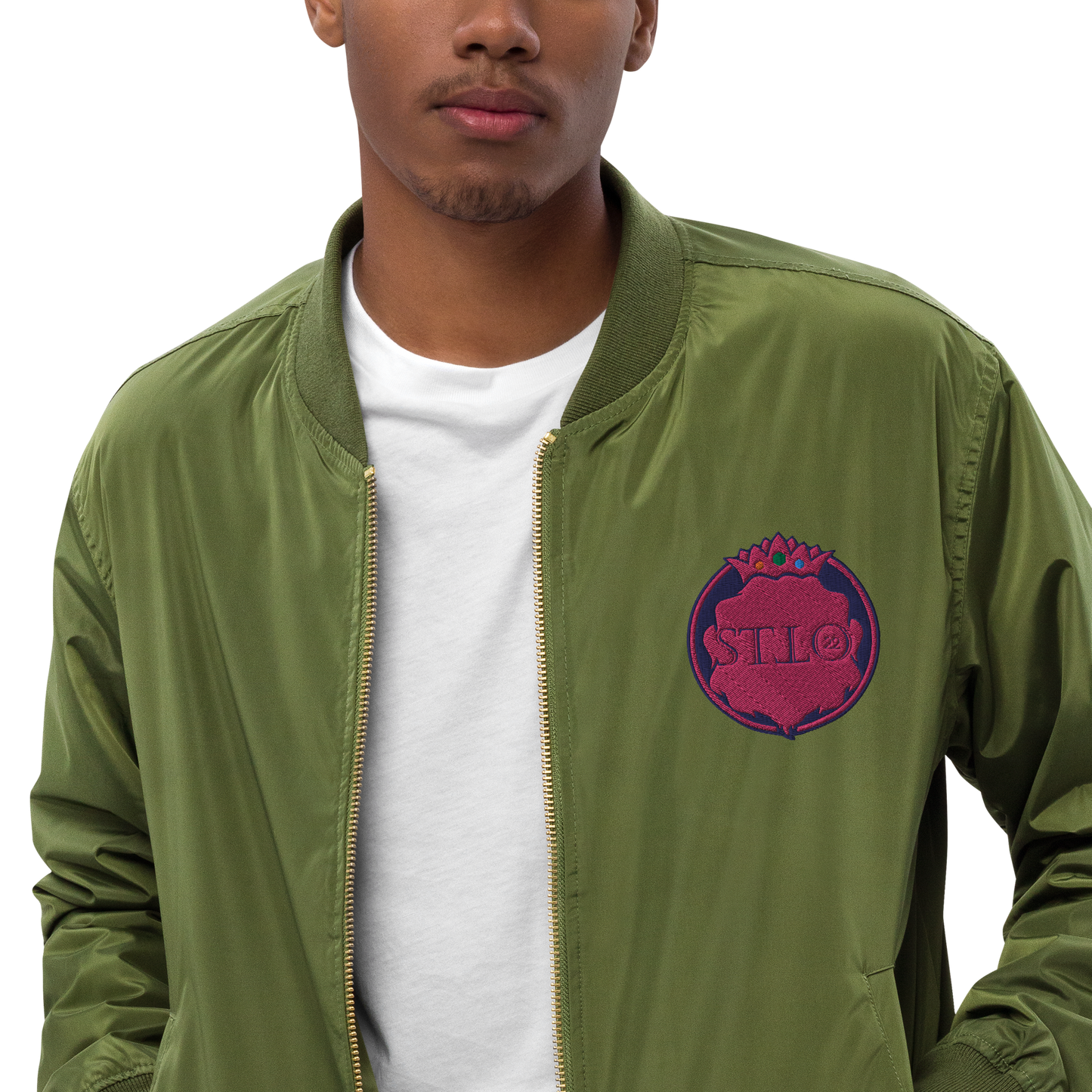 Smarter Mans bomber jacket