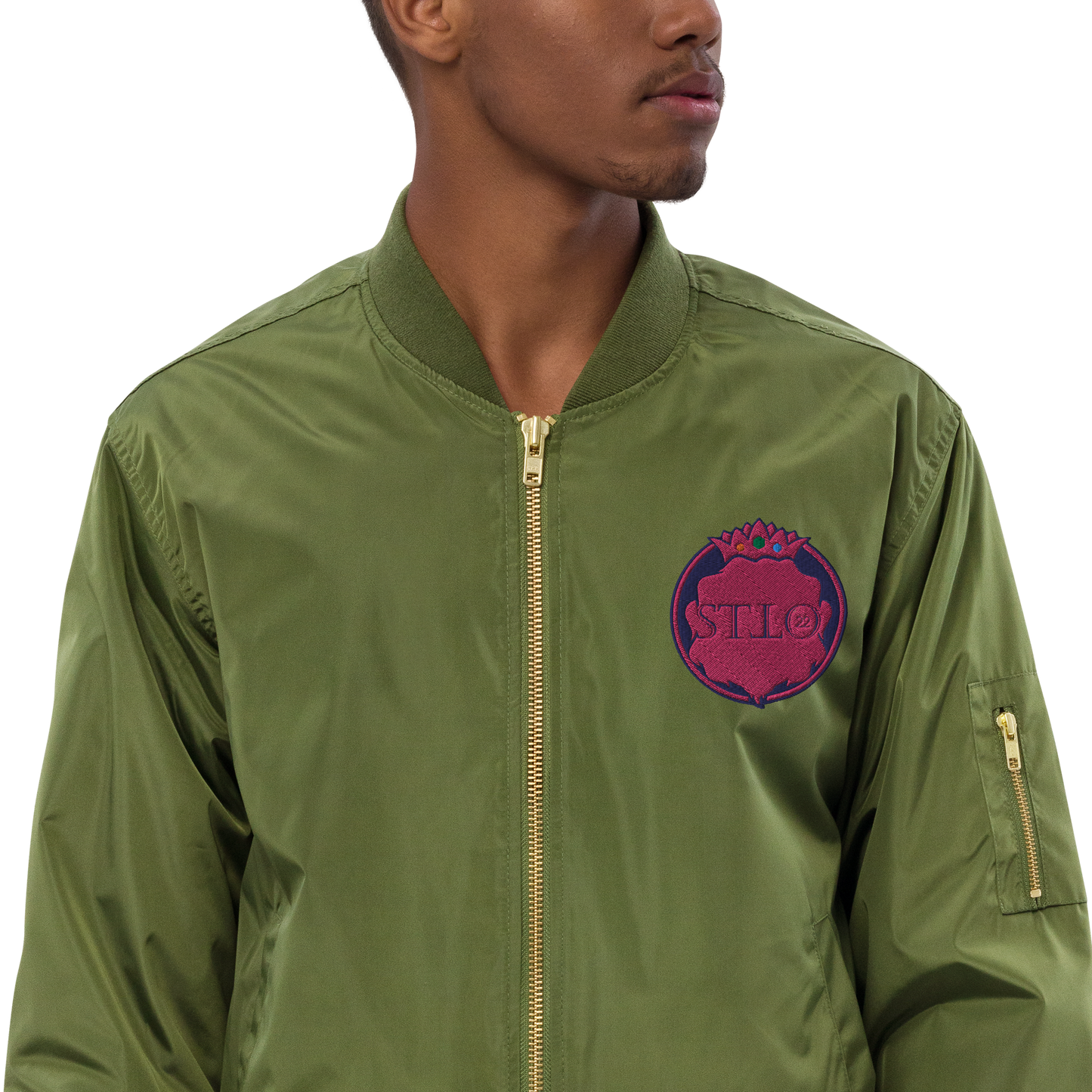 Smarter Mans bomber jacket