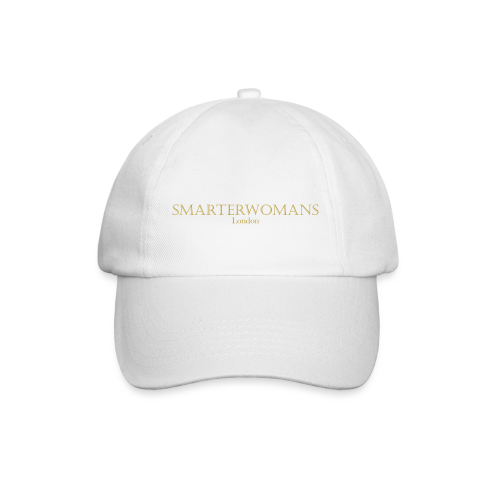 Baseball Cap - white/white